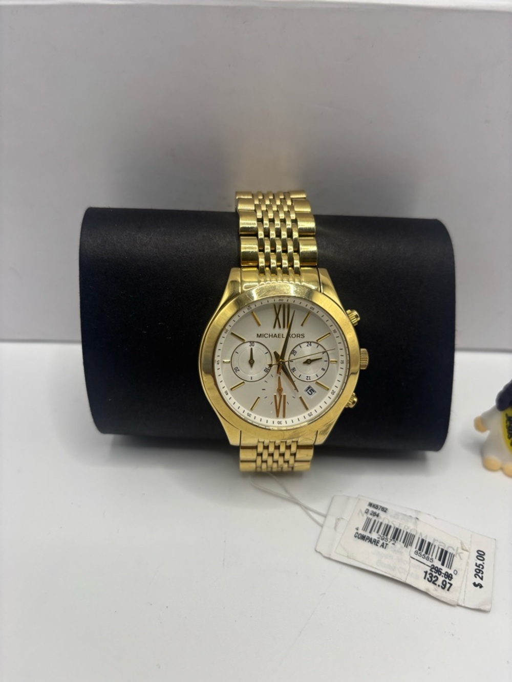 Michael Kors Gold Tone Chronograph Watch